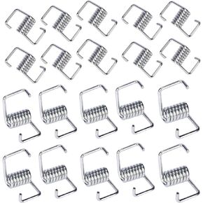 20 Pack GT2 Belt Tensioner Torsion Spring 2GT Locking Tension Springs 6mm + 10mm Width for Reprap Ultimaker Timing Synchronous Rubber Belts 3D Printer Parts