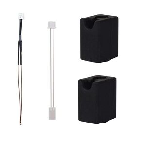 Upgrade 24V 98W 350℃ Ceramic Heater Thermistor High Temperature with 2pcs Silicone Socks Cover Compatible with Elegoo Neptune 4 Max and Neptune 4 Plus 3D Printer Hotend Accessories