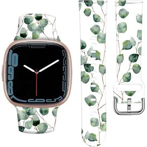 Compatible with Versa 4/Versa 3/Sense/Sense 2 Band for Women Girl, Cute Fadeless Replacement Sport Band Strap for Versa 4/Versa 3 Smartwatch