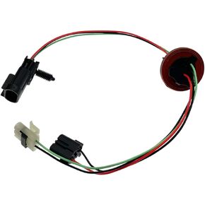 Headlight Lamp Wiring Harness Quad Halogen 68193062AB 68193062AA Compatible with 2012-2017 Ram 1500/2013-2017 Ram 2500/2014-2017 Ram 3500/2014-2016 Ram 4500/2013-2016 Ram 5500