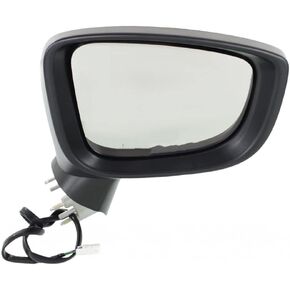 For Mazda 3 2014 2015 2016 Door Mirror Passenger Side | Power | Non-Heated | w/Signal | Replacement For BHS2-69-122A | MA1321179