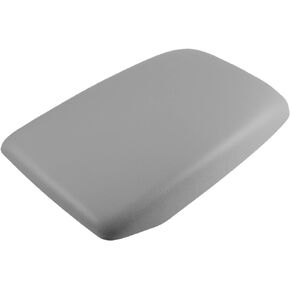 X AUTOHAUX Car Center Console Lid Armrest Seat Box Cover Protector for Toyota Highlander 2009-2014 Armrest Cover Pad Faux Leather Gray