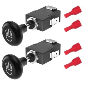 10L0L Golf Cart Headlight Push Pull Switch, Light Botton Light Switch for EZGO Club Car Yamaha