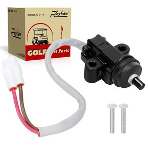 Roykaw Golf Cart Stop Switch Replacement Compatible with Yamaha G14/G16/G19/G22/G29/Drive Gas&Electric Models, OEM# JF7-82817-20