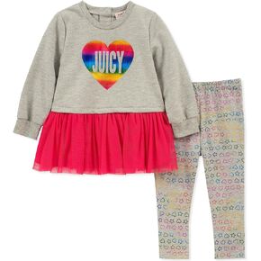 Juicy Couture Baby Girls' 2 Pieces Tunic Legging Set
