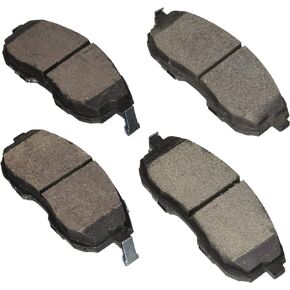 BOSCH BE815H Blue Ceramic Disc Brake Pad Set - Compatible With Select Infiniti G20, G35, I30; Nissan 350Z, Altima, Cube, Maxima, Sentra; FRONT