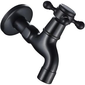 Antique Faucet Cold Water Faucet Outdoor Faucet Handle Mop Pool Faucets Wall Mount Basin Faucet Single Cold Water Tap Laundry Retro Faucet Garden Hose Copper Sink