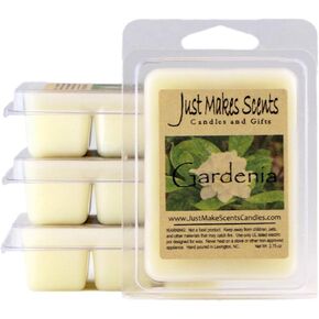 4 Pack - Gardenia Scented Wax Melts by Just Makes Scents