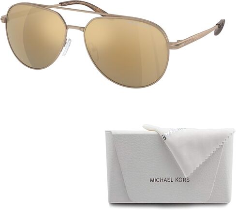 Michael Kors MK1142 Pilot Sunglasses for Men + BUNDLE With Designer iWear Complimentary Eyewear Kit in Saudi Arabia
