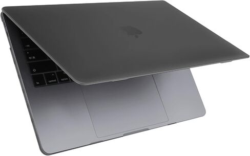 Case for MacBook Air 13 inch (2022/2021/2018 Release,M1 A2337 A2179 A1932),Transparent Hard Shell Case for Mac Air 13.3 with Touch ID, Matte Dark Grey in Saudi Arabia