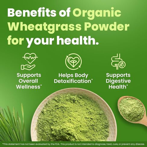 Organic Wheatgrass Powder - 12 oz in Saudi Arabia