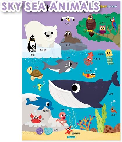 Leveram Korean Alphabet Chart Korean Language Poster Hangul Alphabet and Basic Word Learning Wall Chart about Alphabet Body Animal Number Korean Posters for Beginners Adult and Kids Set of 5 in Saudi Arabia