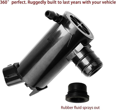 استبدال مضخة غسل تعمل بحاجب الري مع جروميت لفورد E150 E250 E350 E450 150 F250 F350 F450 لينكولن مازدا ميركوري in Kuwait