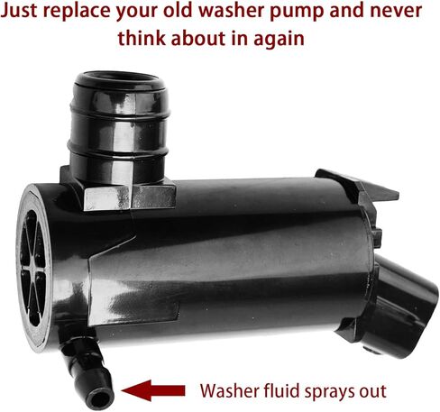 استبدال مضخة غسل تعمل بحاجب الري مع جروميت لفورد E150 E250 E350 E450 150 F250 F350 F450 لينكولن مازدا ميركوري in Kuwait