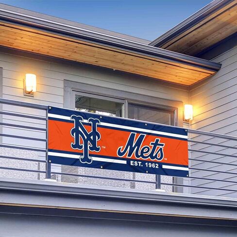 New York Mets Large 2x6 Foot Banner in Saudi Arabia