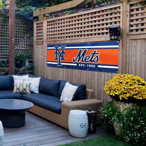 New York Mets Large 2x6 Foot Banner in Saudi Arabia