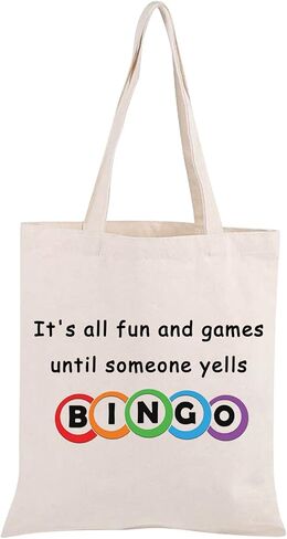 Bingo Lover Gambler Gift Bingo Makeup Bag Bingo Cosmetic Bag Organizer Pouch Bingo Player Gift in Saudi Arabia