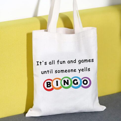Bingo Lover Gambler Gift Bingo Makeup Bag Bingo Cosmetic Bag Organizer Pouch Bingo Player Gift in Saudi Arabia