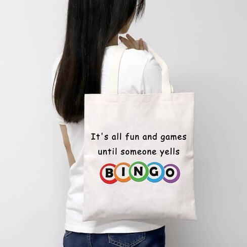 Bingo Lover Gambler Gift Bingo Makeup Bag Bingo Cosmetic Bag Organizer Pouch Bingo Player Gift in Saudi Arabia