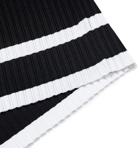 Women's Crew Neck Short Sleeve Collar Contrast Trim Button Front Slim Fit Knit Crop Top in Saudi Arabia