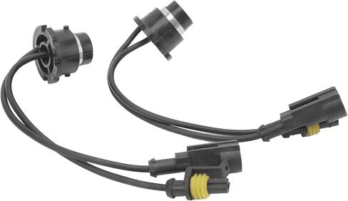 Aramox Lamp Socket Adapter Wire, Lamp Socket Adapter Wire D2S/D4S Ballasts to for HID Bulbs Conversion Wiring Harness Converter (Black) in Saudi Arabia