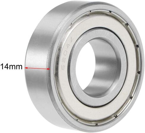 uxcell 6302ZZ Deep Groove Ball Bearing 15x42x13mm Double Shielded Chrome Steel Bearings 2-Pack in Saudi Arabia