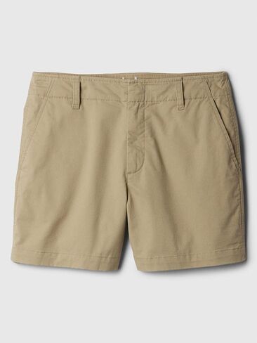 شورت داون تاون كاكي قصير للنساء من GAP in Kuwait