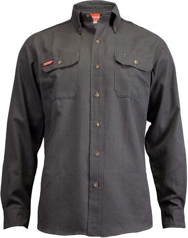 DRIFIRE TECGEN Select FR Work Shirt, Flame Resistant, X-Large, Grey, TCG01150222 in Saudi Arabia