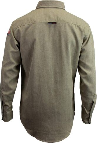 DRIFIRE TECGEN Select FR Work Shirt, Flame Resistant, X-Large, Grey, TCG01150222 in Saudi Arabia