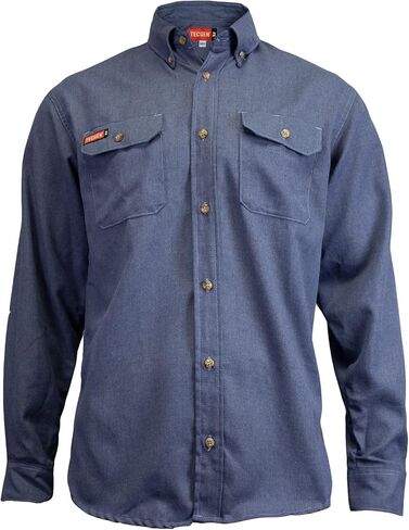 DRIFIRE TECGEN Select FR Work Shirt, Flame Resistant, X-Large, Grey, TCG01150222 in Saudi Arabia