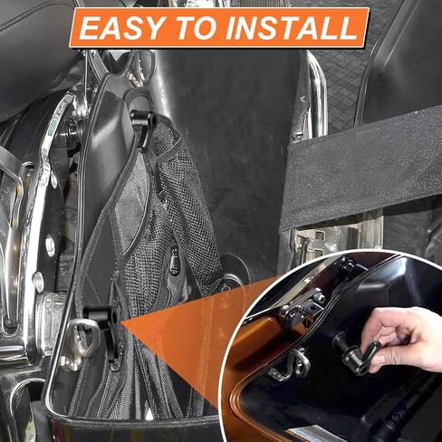 أقفال سرج لمنع السرقة، حقيبة سرج، قفل رافعة، قفل مسمار، صامولة، أجهزة أمان متوافقة مع التجول في شارع الطريق، إليكترا جلايد رود كينج سوفتيل 1992-في وقت لاحق in Kuwait