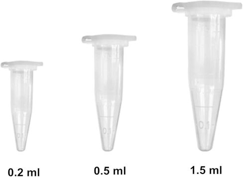 50 قطعة أنابيب الطرد المركزي الطرف السفلي قوارير أنبوب اختبار البلاستيك الشفاف 0.2 مللي 0.5 مللي 1.5 مللي (0.5 مللي) in Saudi Arabia