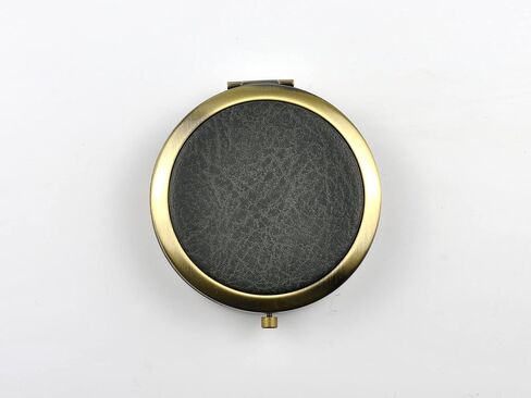 حقيبة حبوب دواء ريترو مدمجة مع مرآة لمحفظة منظم أدوية السفر (ذهبي فاتح)، PC02 in Kuwait