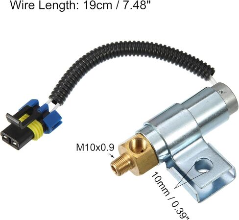 X AUTOHAUX سيارة مروحة مخلب ارتفاع درجة الحرارة صمام الملف اللولبي الهواء استبدال A06-26631-000 F224904 S-18706 in Saudi Arabia