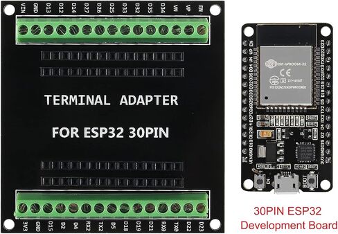 4Pcs ESP32 Breakout Board 30Pin GPIO 1 into 2 for 30PIN ESP32 ESP32S Development Board in Kuwait