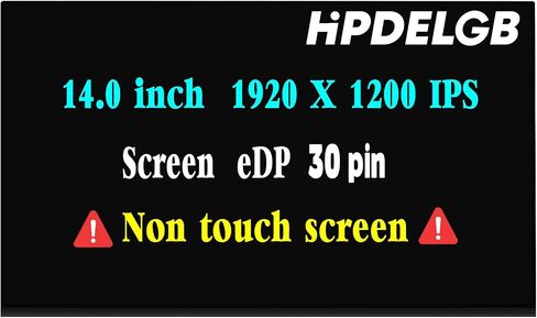 Replacement for Lenovo ThinkPad X1 Carbon Gen 9 20XX 20XW LCD Screen Display Replacement Panel 14.0 inch 1920x1200 30Pin Non-Touch in Saudi Arabia