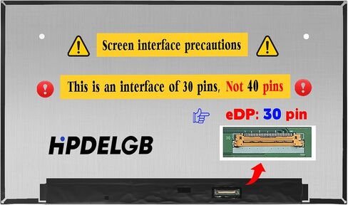 Replacement for Lenovo ThinkPad X1 Carbon Gen 9 20XX 20XW LCD Screen Display Replacement Panel 14.0 inch 1920x1200 30Pin Non-Touch in Saudi Arabia