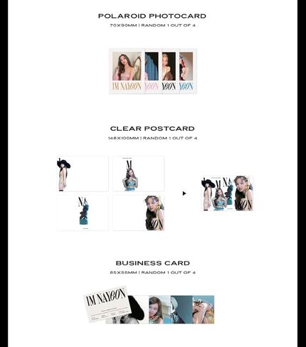 TWICE NAYEON The 1st Mini Album ''IM NAYEON ''Album without poster. (A ver.) in Saudi Arabia