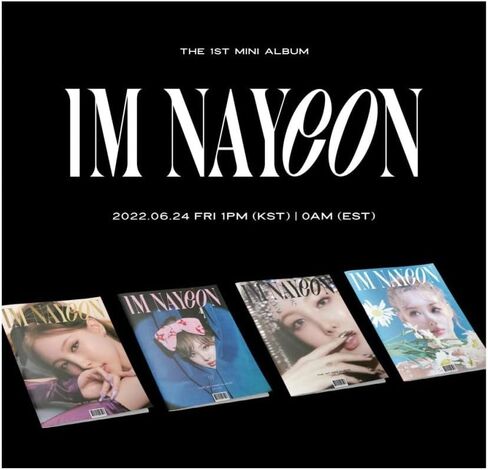 TWICE NAYEON The 1st Mini Album ''IM NAYEON ''Album without poster. (A ver.) in Saudi Arabia