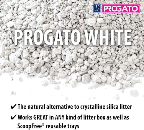 Premium Natural Cat Litter, 4 lb (Pack of 2) - 100% Natural Diatomaceous Earth Non-Clumping Cat Litter, 21+ Day Odor Control, Lightweight, Chemical and Dye Free in Saudi Arabia