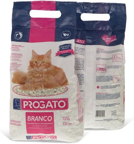 Premium Natural Cat Litter, 4 lb (Pack of 2) - 100% Natural Diatomaceous Earth Non-Clumping Cat Litter, 21+ Day Odor Control, Lightweight, Chemical and Dye Free in Saudi Arabia