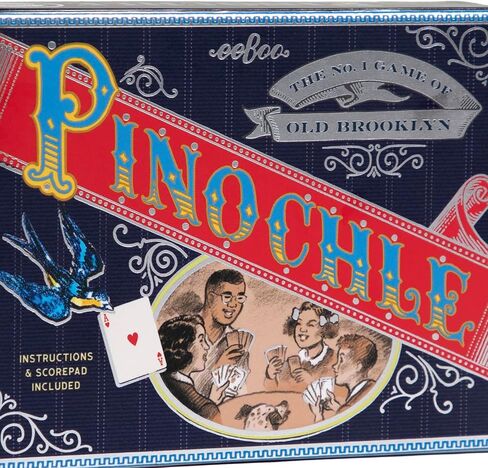 eeBoo: مجموعة بطاقات اللعب Piece and Love Pinochle، نسخة فنية من لعبة البطاقات التقليدية هذه، تحتوي على 48 بطاقة و4 بطاقات غش ولوحة النتائج، للأعمار من 14 عامًا فما فوق in Saudi Arabia