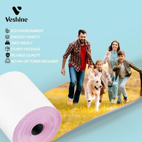 (10 Rolls) 2 Ply Carbonless Rolls 3" X 95 Feet White/Yellow Receipt Paper POS Cash Register Two Ply in Saudi Arabia