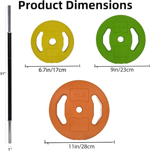 Cardio Body Pump Weights, Barbell Weight Set, Adjustable Free Weights for Home and Gym Workout in Saudi Arabia
