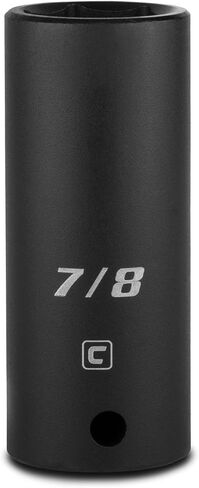 Capri Tools 1-Inch Deep Impact Socket, 1/2-Inch Drive, 6-Point, SAE in Kuwait