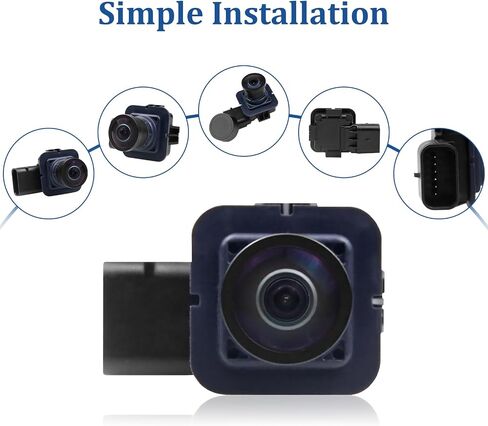 Backup Camera Rear View Camera Compatible with Ford Escape 2014 2015 2016 Parking Park Assist Camera Replaces # EJ5Z-19G490-A, GJ5T-19G490-AB, GJ5T-19G490-AD in Saudi Arabia