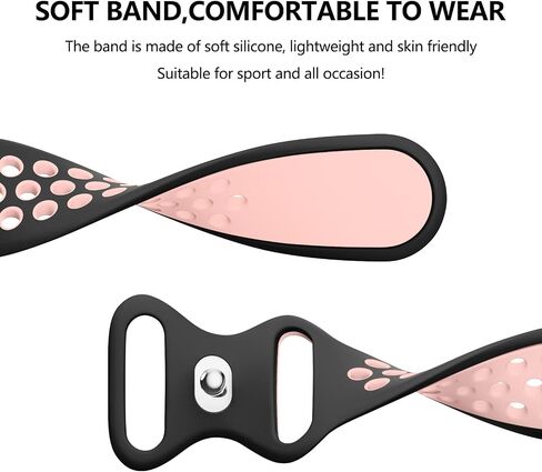 Vancle Silicone Bands for Samsung Gear S3 Frontier/Gear S3 Classic Watch Bands, Galaxy Watch 46mm Bands/Galaxy Watch 3 Bands 45mm, 22mm Soft Breathable Strap Wristband for Men & Women in Saudi Arabia