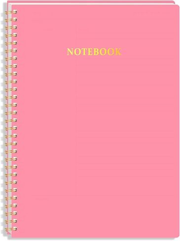 Cornell Notes Notebook, College Ruled Spiral Notebook B5 Hardcover Notebook for Note Taking Office School Black in Saudi Arabia