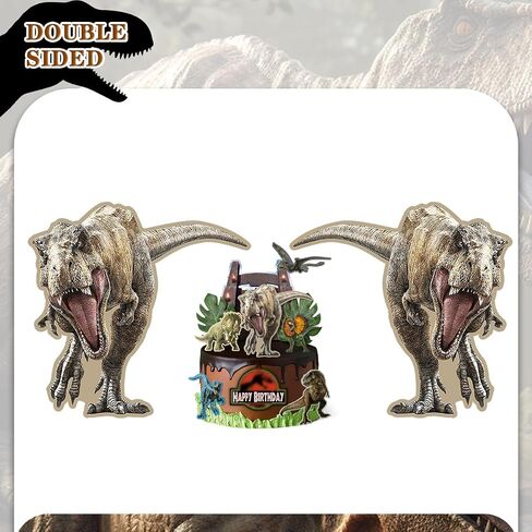 Decorations for Dinosaur Cake Topper World Theme Birthday Party Supplies for Children in Saudi Arabia