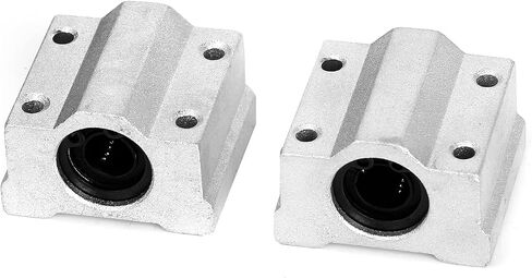 4Pcs SCS8UU Linear Motion Ball Bearing Slide Unit Bushing(8MM Inner Dia.) for CNC Machine Linear Sliding, 3D Printer Parts in Saudi Arabia